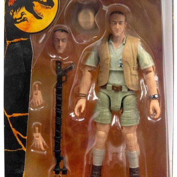 [HBY37] Mattel Jurassic Park Amber Collection Action Figure - Robert Mul… - Picture 2 of 3